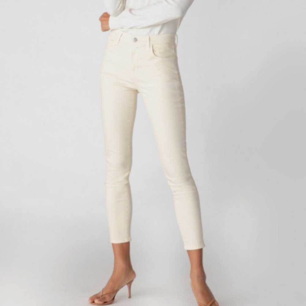 J Brand Cream Women's Jeans